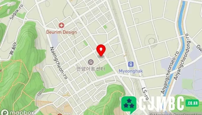 Charisfaithedyukeonseolting 지도 - 안양시