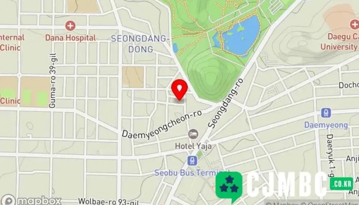 Daegu Hompeiji Jejag Eobce   Gshn Interactive 지도 - 달서구