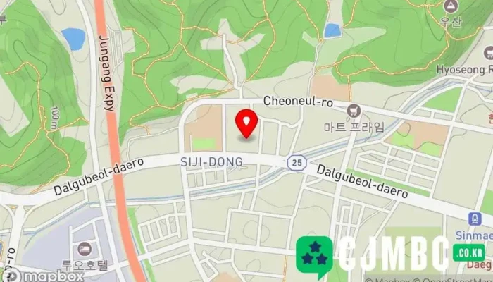 Daegunusutamjibangsugongsa 지도 - 수성구