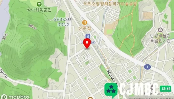 Eiemkeonseolting 지도 - 안양시