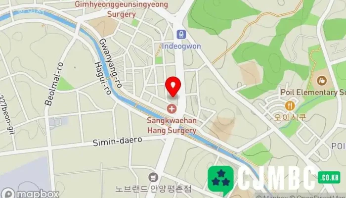 Eobanbuddikeuhotel 지도 - 안양시