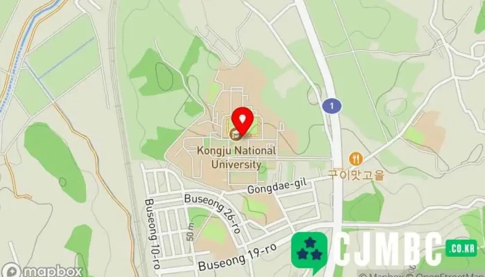 Gugribgongjudaehaggyo Ceonankaempeoseu 지도 - 천안시