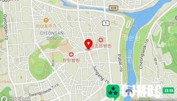 Gwangjusi 지도 - 광주시