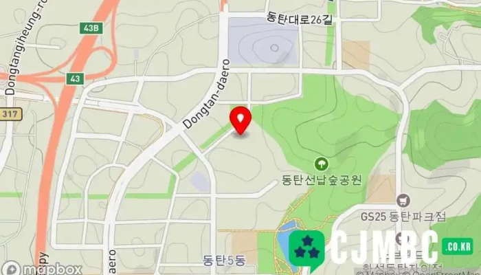 Gyojeonggisulweonju 지도 - 화성시