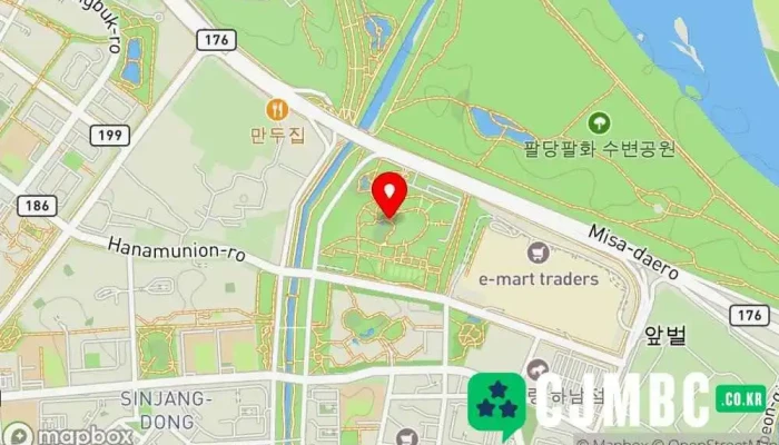 Hanam Yunionpakeu 지도 - 하남시