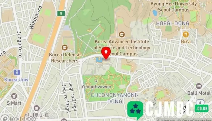 Hangugkontenceujinheungweon Kontenceumunhwagwangjang 지도 - 동대문구