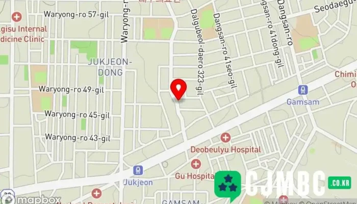 Hyeonjinaedeu 지도 - 달서구