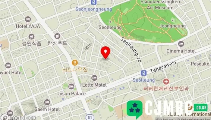 Inpaegjissiepeu 지도 - 서울특별시