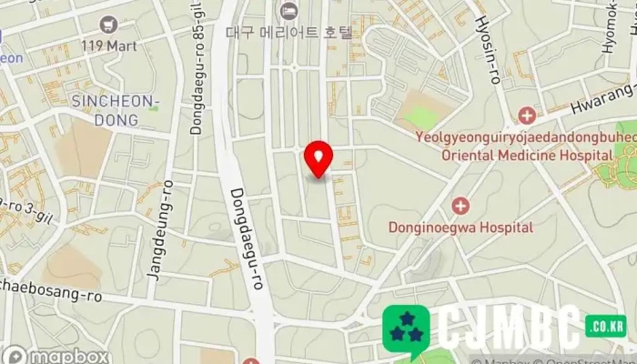Ipeulreoseucangeobgyeongyeongyeonguso 지도 - 동구