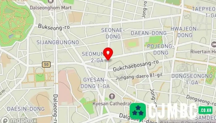 Isanghansurijeom 지도 - 중구