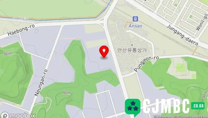 Kaedeuin 지도 - 안산시