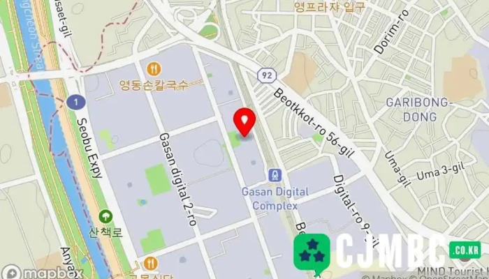 Kolreombeoseu Keonseolting 지도 - 서울특별시