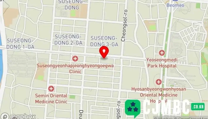Mentojeonryagkeonseoltinggeurub 지도 - 대구광역시