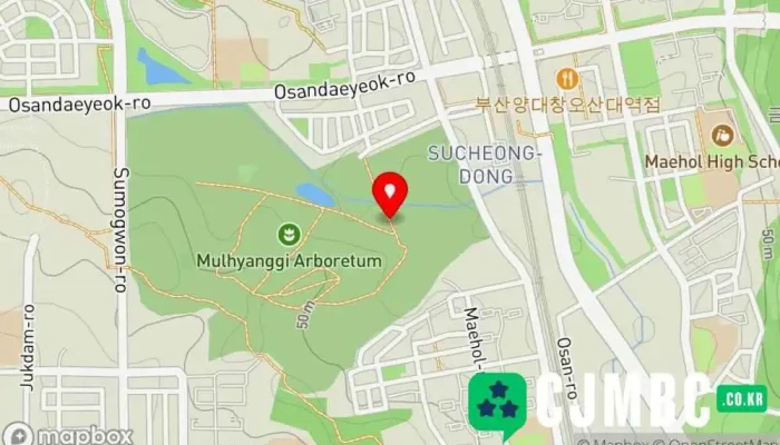Mulhyanggisumogweon 지도 - 오산시