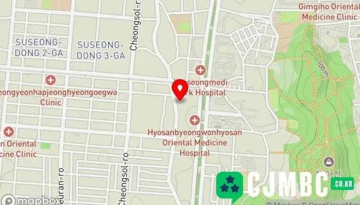 Nomubeobin Hyeyum Daegubonsa 지도 - 수성구
