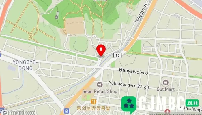 Redeumoteoseu 지도 - 동구