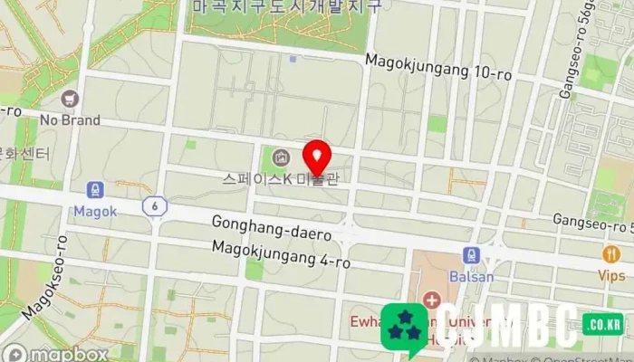 Sinyeongkoria 지도 - 강서구