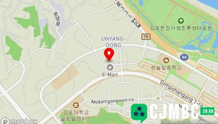 Yuhagrodeukeonseolting 지도 - 김포시