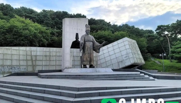 정조대왕 동상 - 수원시
